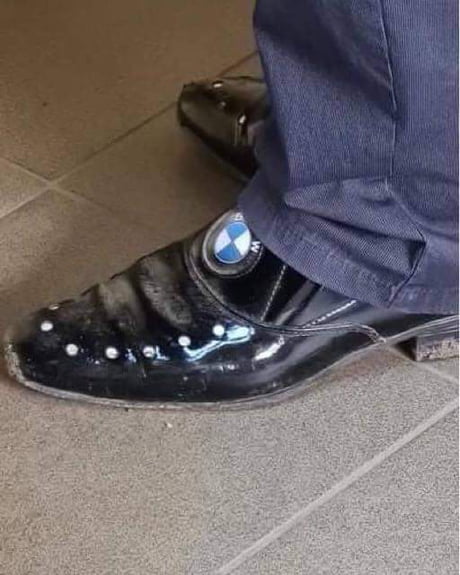 bmw shoes funny