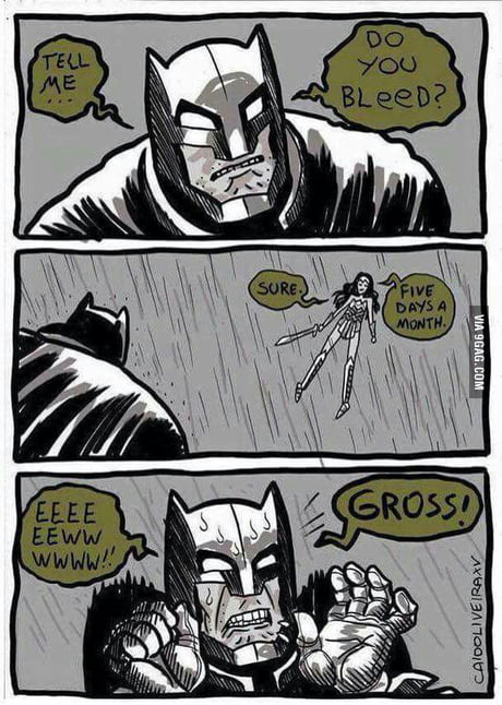 Batman's weakness - 9GAG