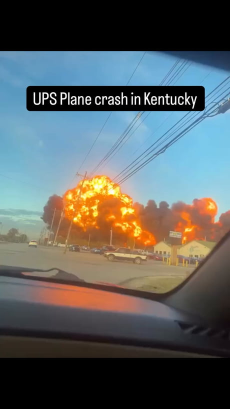 UPS has just confirmed one of their planes was involved in an incident. It appears to have had a failure during take off.