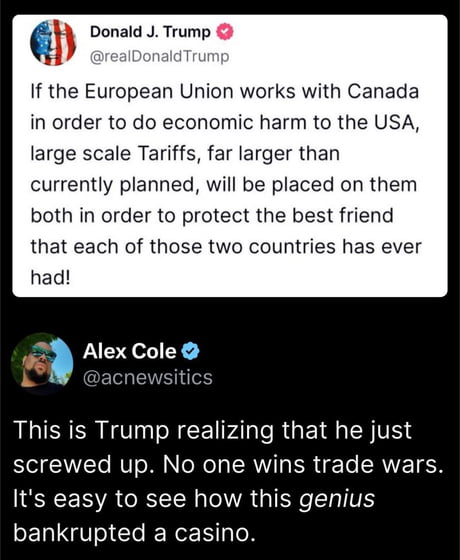 The stable genius strikes again