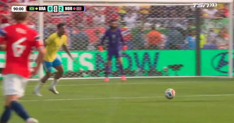 World class + Norway never lost to Brazil