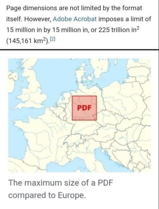 Max size of a pdf document - 9GAG