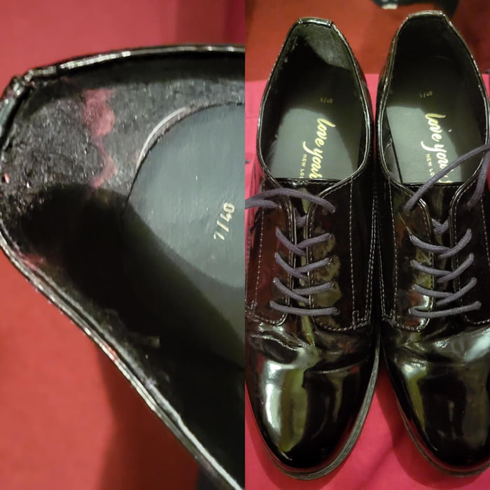 A lot of people asked, so here are the sticky bloody shoes that hate me