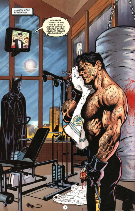 Batman's workout. (Comic: No man's land) - 9GAG