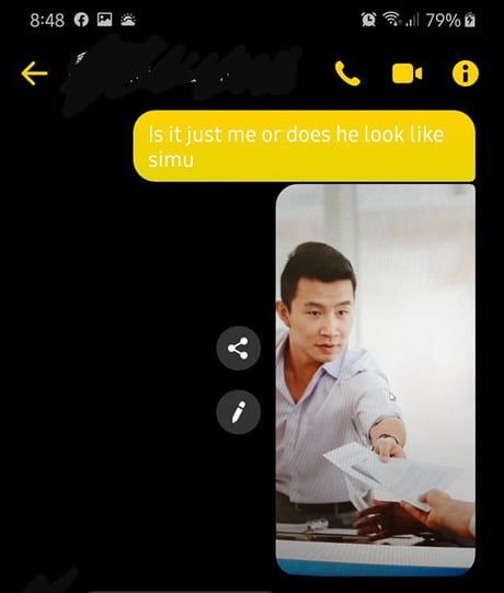 Simu Liu, o Shang-Chi, reage aos memes com suas fotos stock