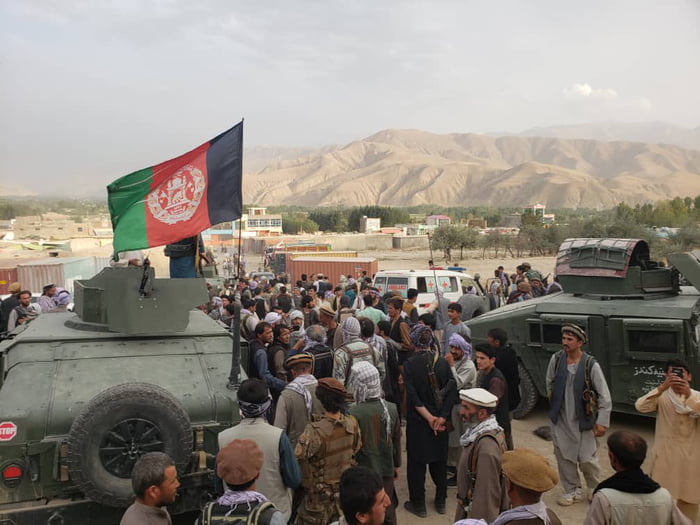 Taliban have been pushed back from several districts around the country by local militias, with their forces spread thinly, they find it hard to control the country