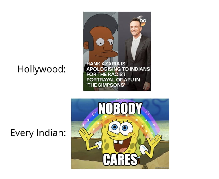 It's literally only Americans who find it offensive, Indians don't care, in fact, they love Azaria's portrayal