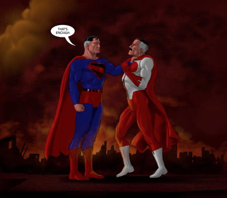 Superman and Omniman by Nick-Perks - 9GAG