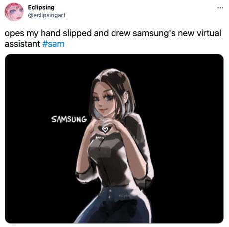 The new virtual assistant, /r/memes, Samsung Sam