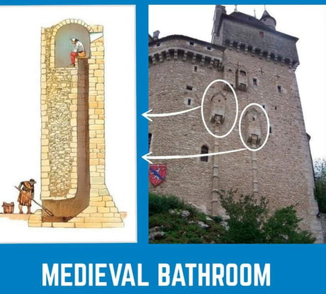 This Is What A High End Castle Medieval Toilet 9gag