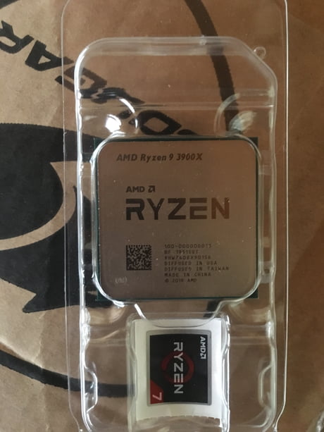 Why did AMD send me a Ryzen 7 sticker with my Ryzen 9 3900X 9GAG