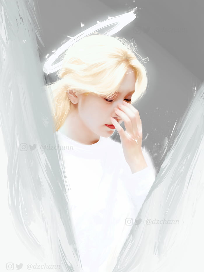 Photo : Digital art - Angelic Mina fanary