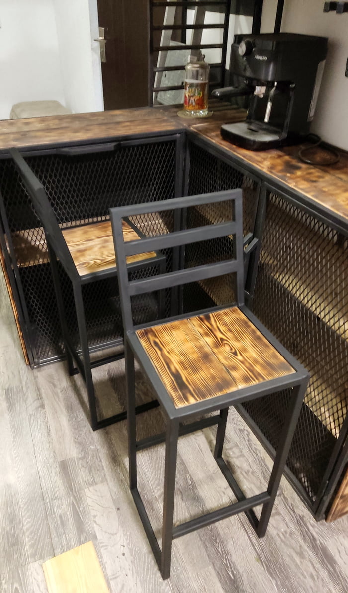 Bar stools (My welding project) 9GAG