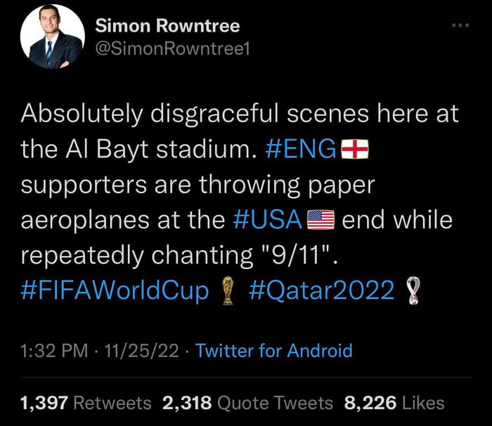 Most Sober England Supporter
