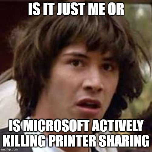 Why Is It So F king Hard To Network Print 9GAG