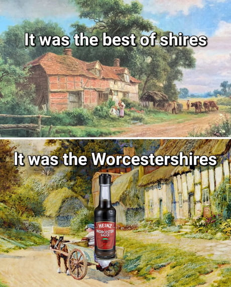 It was the best of shires lt was the Worcestershires