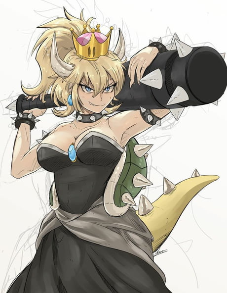 Bowsette (bowser rule 63) is now a thing - 9GAG