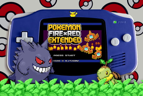 Pokémon fire red extended GBA  PokeMundo