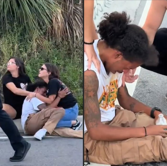 He tried to ruin a Charlie Kirk memorial in Florida, got bear sprayed for it, and then ended up crying like a baby.