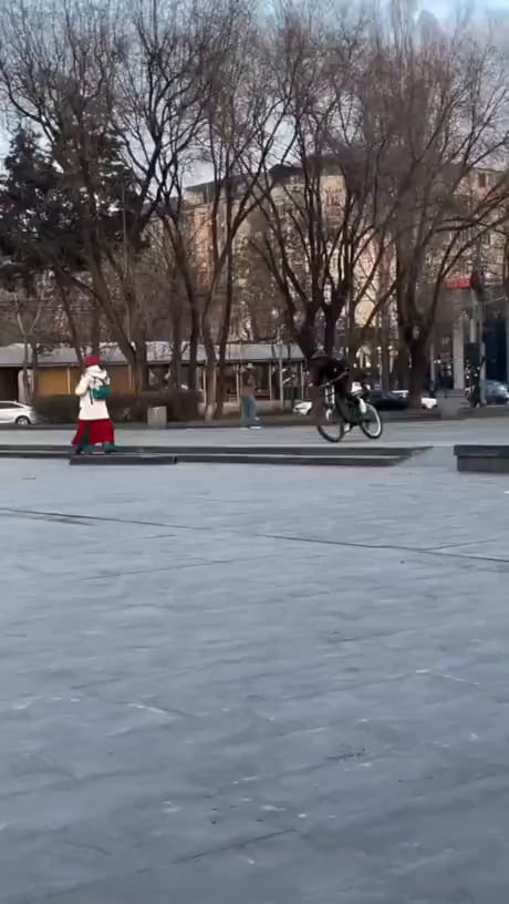 Watch my sick stunt.