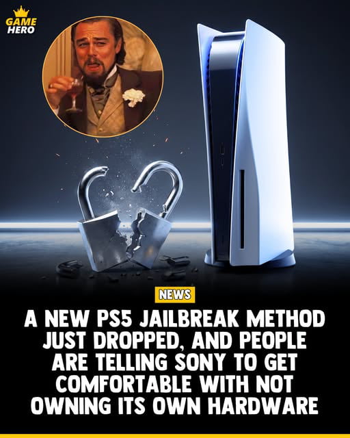 PS5 jailbreak method called Relapse has just dropped, and people are joking that Sony should get comfortable with not owning its own hardware