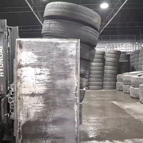 Old tire restoration... All that work juat so the tires can throw a tread in front of you on the highway at 70 mph.