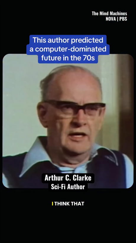 Any sufficiently advanced technology is indistinguishable from magic-Arthur C. Clarke