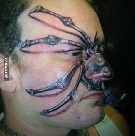 Googled ugliest tattoos. Was not disappointed! I mean... WHY? - 9GAG