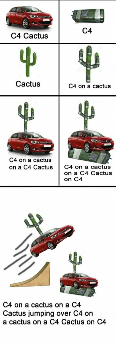 C4 Cactus - 9GAG