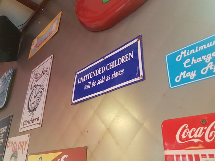 Watch your kids