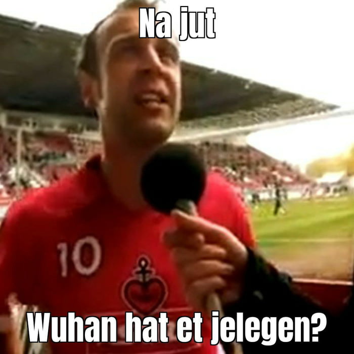 Wuhan et jelegen hat weiß man net immer. 9GAG