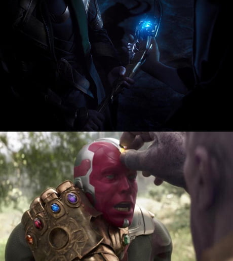 Thanos taking mind deals stone