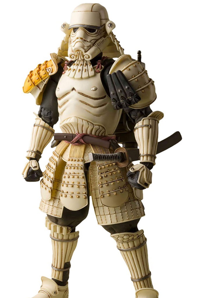 Samurai meets Stormtrooper Captain. Just freaking awesome.
