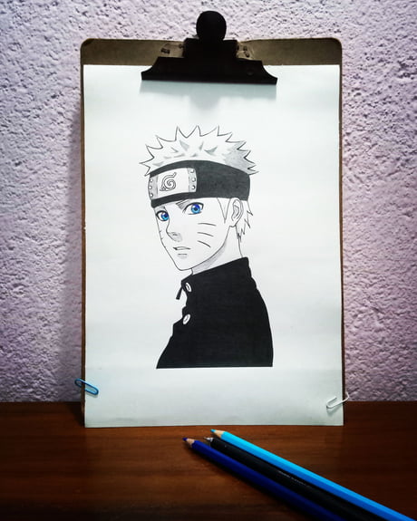 I Like To Draw Anime Characters I Hope You Like It 9gag