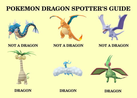 Dragon Pokémon, Dragons