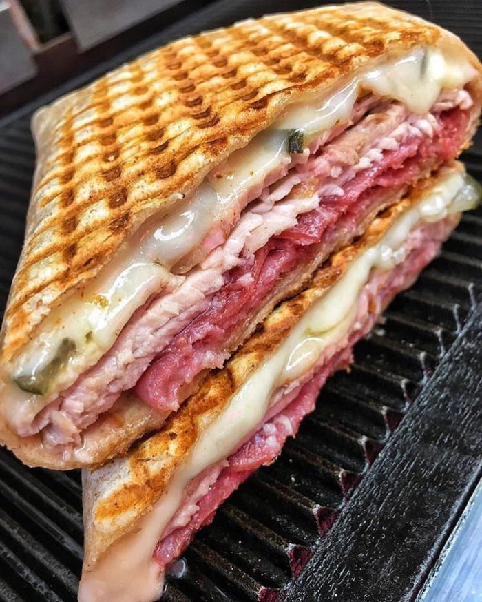 Roast Pork, Sweet Soppressata, Melted Provolone Cheese & Pickles Wrap