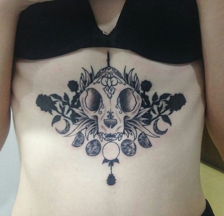 Small Mandala Underboob Temporary Tattoo | Tattoo Icon – TattooIcon