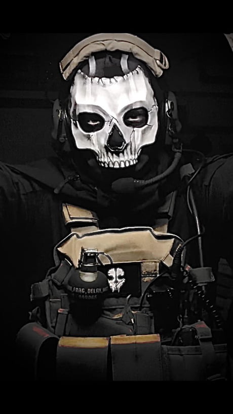 Modern Warfare 2019 Ghost Mask