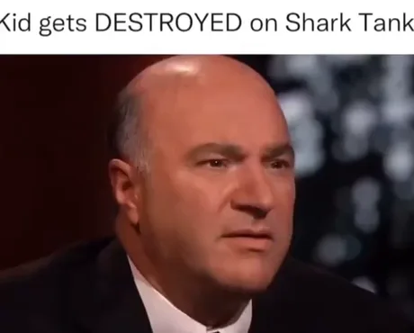 Kid gets DESTROYED on Shark Tank 