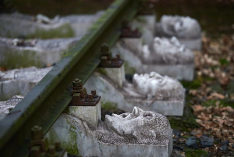 This train tracks, Buchenwald Germany