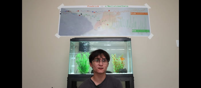Michal Reeves Fish So, Michael Reeves created an algorythm that buys and sells stocks ...