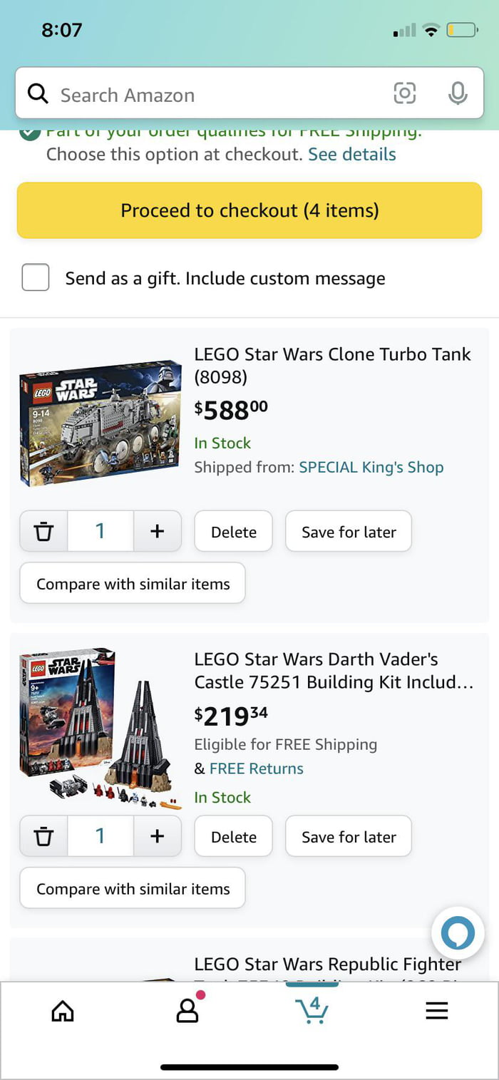 Would ordering these 2 lego sets off Amazon be a bad idea? 9GAG