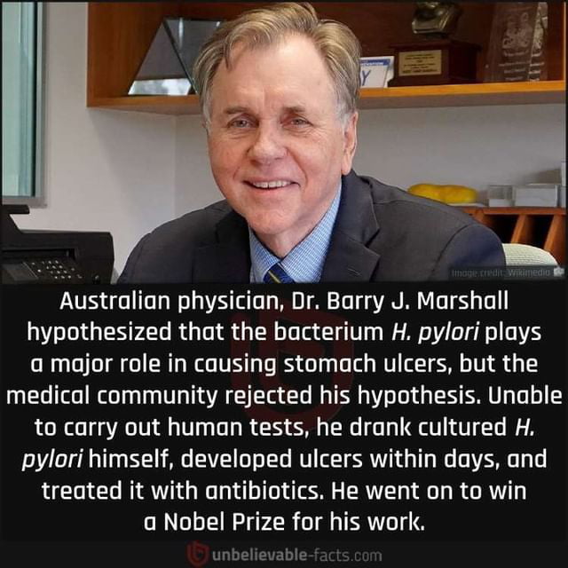 Dr. Barry J. Marshall 9GAG