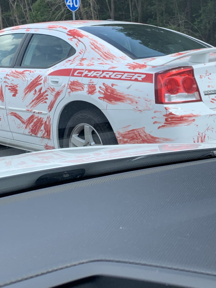 Saw this car just casually driving down the street in daylight.
