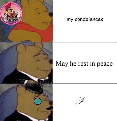 Best Funny press f to pay respects Memes - 9GAG