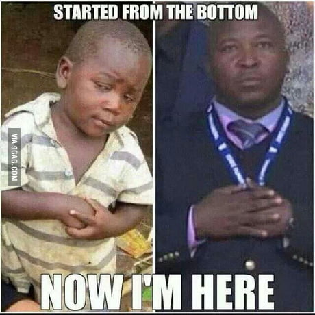 started from the bottom meme