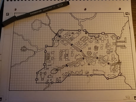 How to Draw a City Map