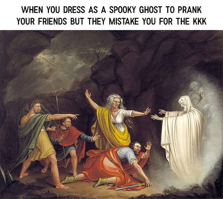 Ghost prank gone wrong - 9GAG