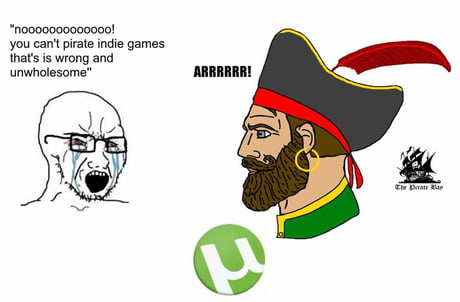 The Chad internet pirate