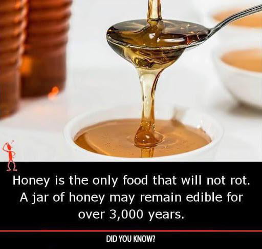 You can eat a old jar of honey